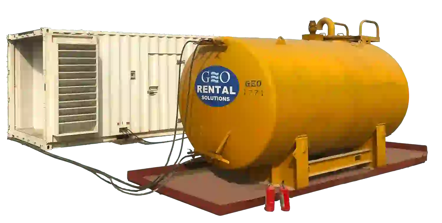 generator and fuel tank